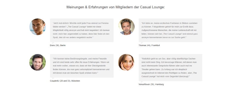 Genügend Möglichkeiten sind vorhanden